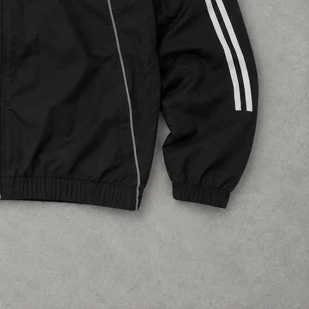 Coupe-vent Adidas Y2K Noir / Gris Rare (M)
