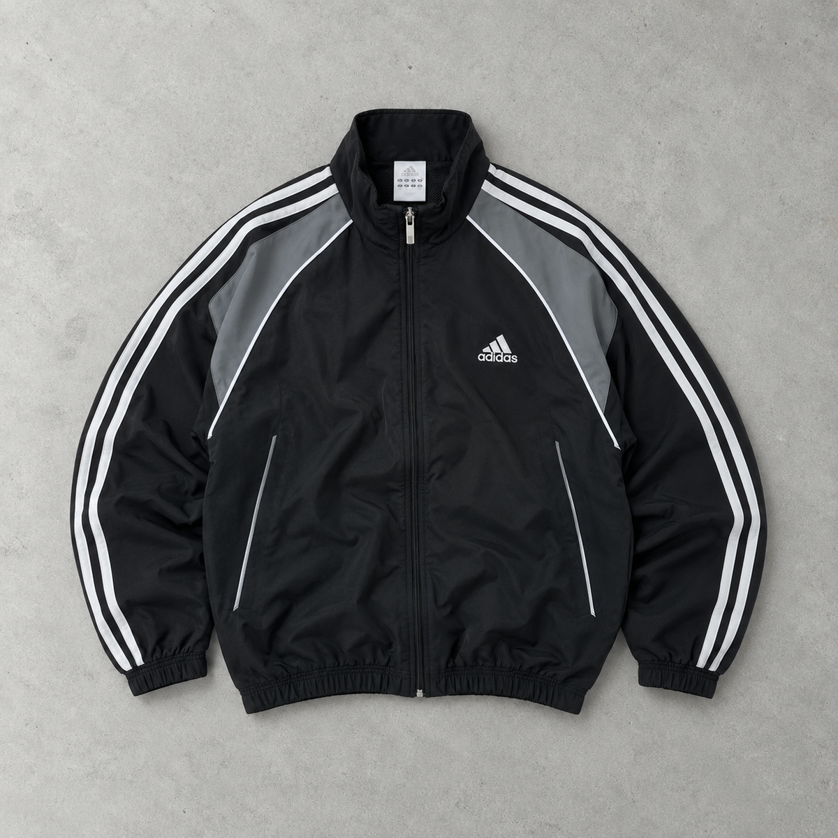 Coupe-vent Adidas Y2K Noir / Gris Rare (M)