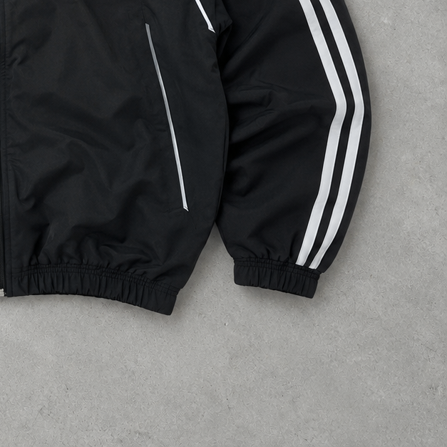 Coupe-vent Adidas Y2K Noir / Gris Rare (M)