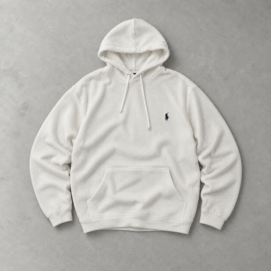 Ralph Lauren Hoodie White Rare (M)