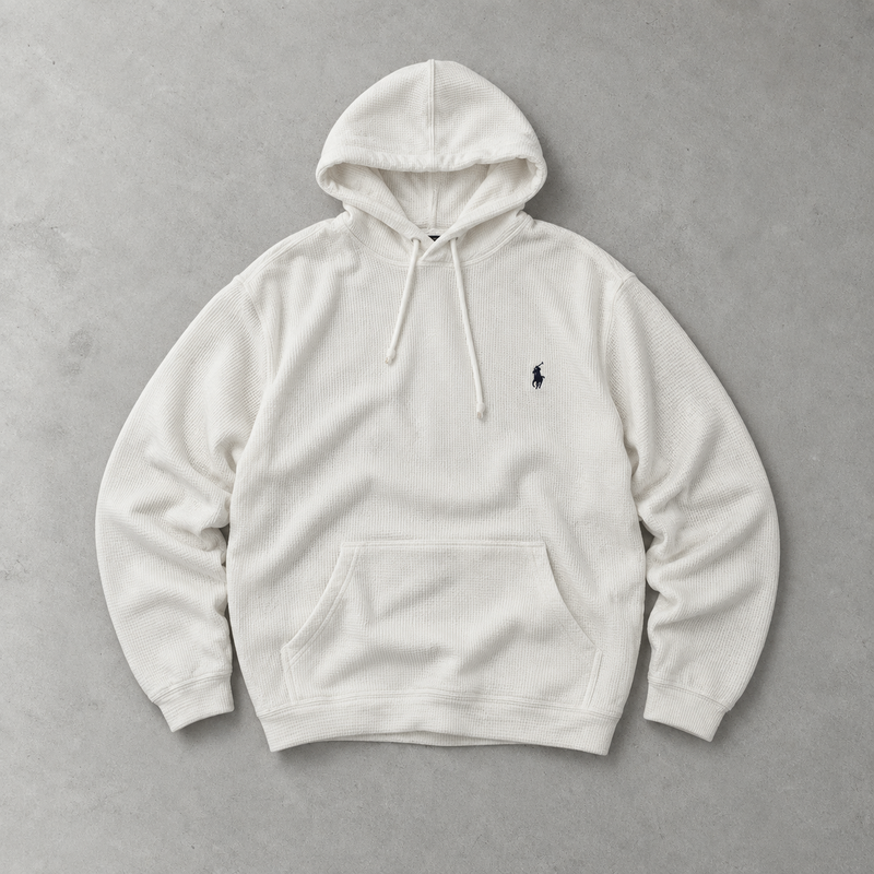 Ralph Lauren Hoodie White Rare (M)