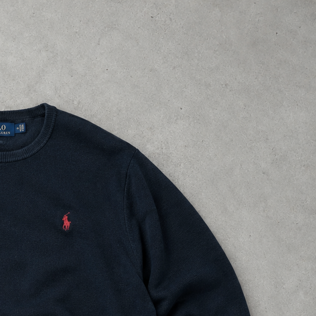 Polo Ralph Lauren Sweater Schwarz Rare (L)