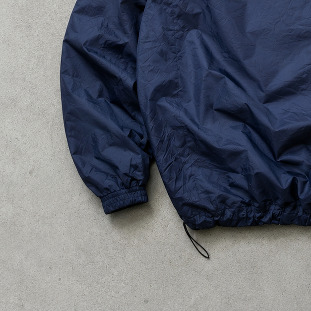 90s Nike Windbreaker Navy Yellow Rare (L)