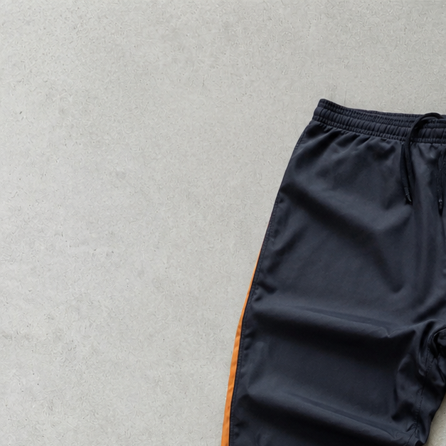 Nike Pants Grau, Orange Limited (XL)