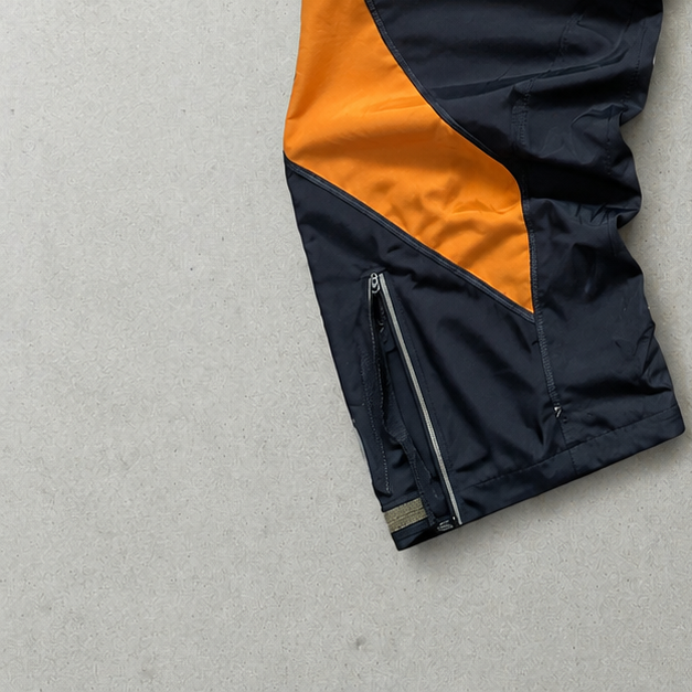 Nike Pants Grau, Orange Limited (XL)