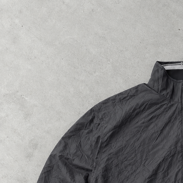 90s Reebok Track Jacket Schwarz Limited Stitched Logo (M)