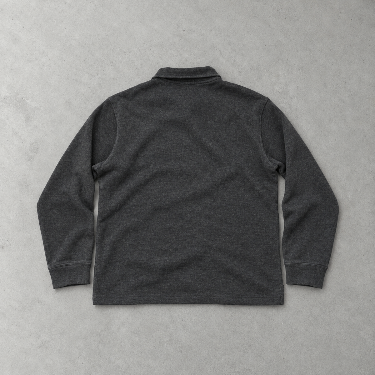 Ralph Lauren Half-Zip Sweater Grau Rare (L)