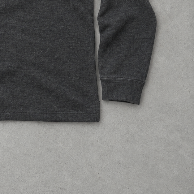 Ralph Lauren Half-Zip Sweater Grau Rare (L)