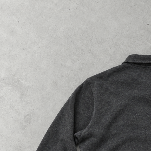 Ralph Lauren Half-Zip Sweater Grau Rare (L)