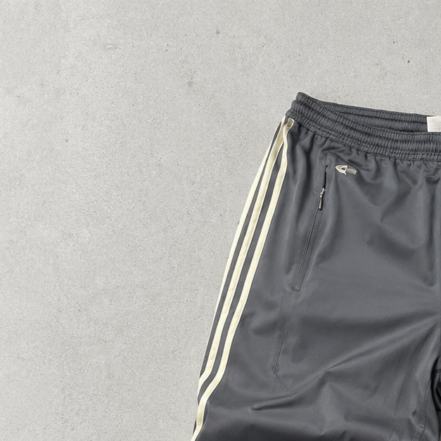 2000 Adidas Pants Schwarz, Rot Rare (XL)
