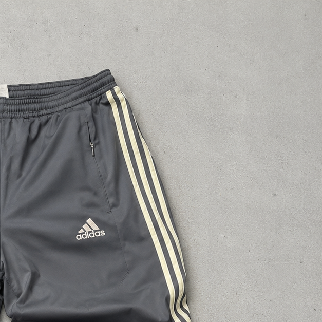 2000 Adidas Pants Schwarz, Rot Rare (XL)