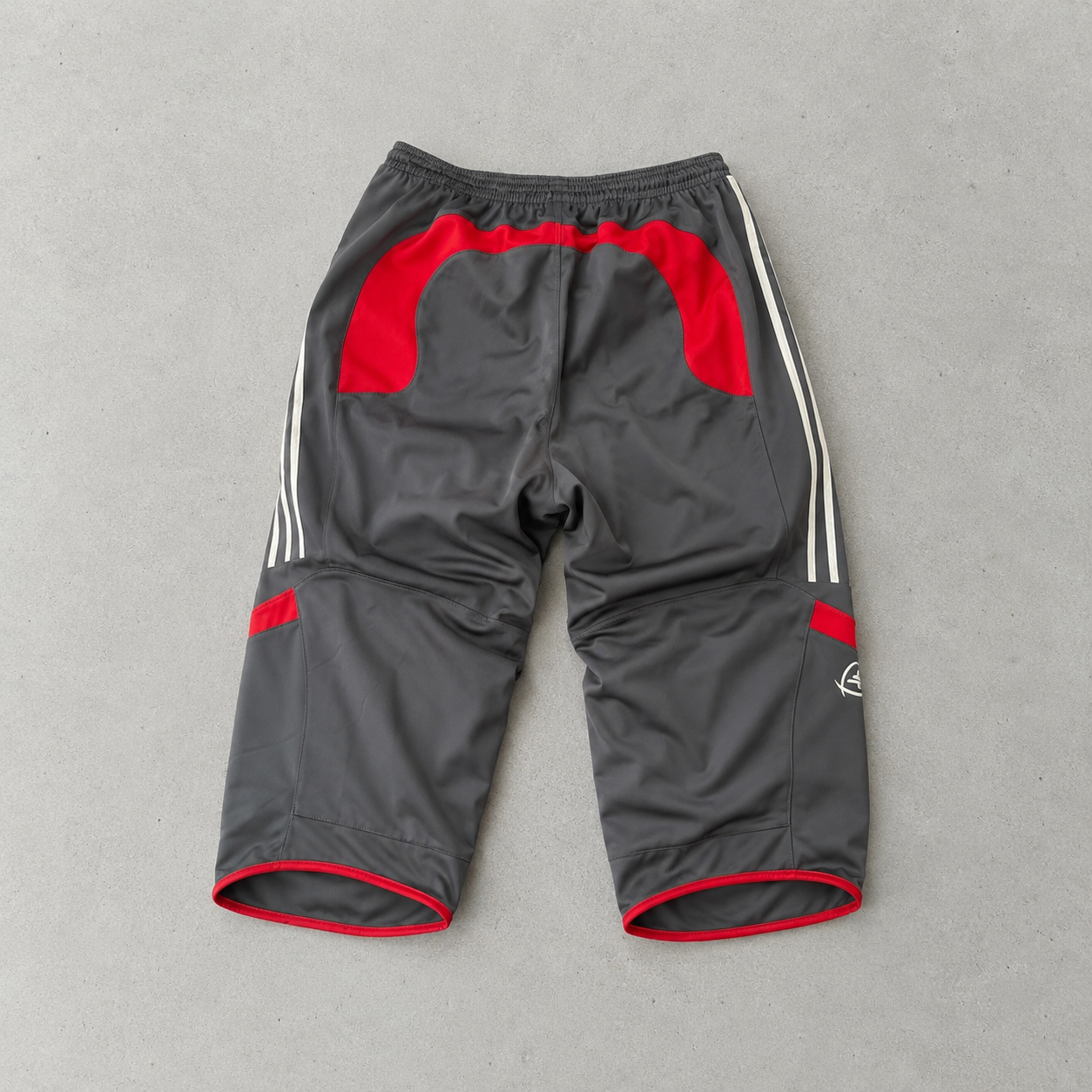 2000 Adidas Pants Schwarz, Rot Rare (XL)