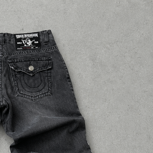 True Religion Jeans Schwarz Rare (M)