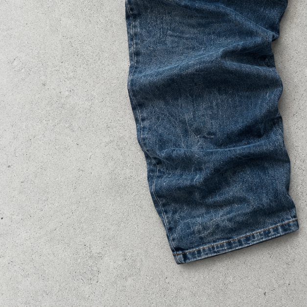 Y2K Emporio Armani Bootcut Pants Navy Rare (W31 | DE 46)