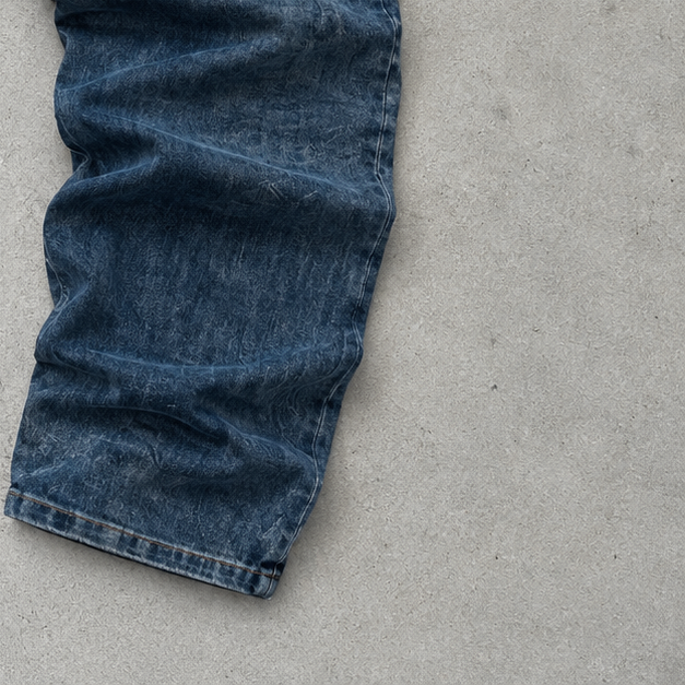 Y2K Emporio Armani Bootcut Pants Navy Rare (W31 | DE 46)