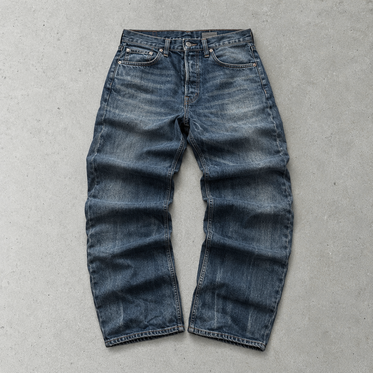 Y2K Emporio Armani Bootcut Pants Navy Rare (W31 | DE 46)