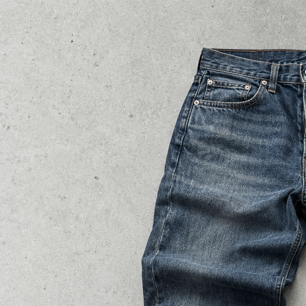 Y2K Emporio Armani Bootcut Pants Navy Rare (W31 | DE 46)