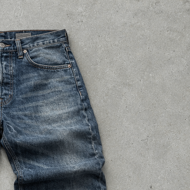 Y2K Emporio Armani Bootcut Pants Navy Rare (W31 | DE 46)