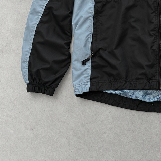 Inter Mailand 1999/2000 Nike Track Jacket Schwarz, Türkis Limited (M)