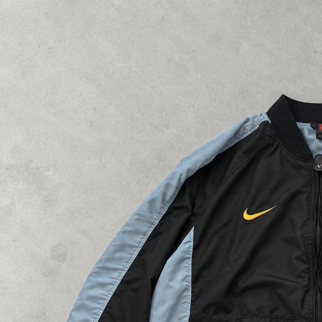 Inter Mailand 1999/2000 Nike Track Jacket Schwarz, Türkis Limited (M)
