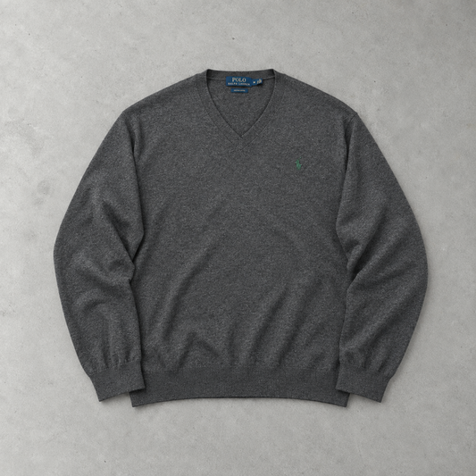 Ralph Lauren Sweater Grey Rare (M)