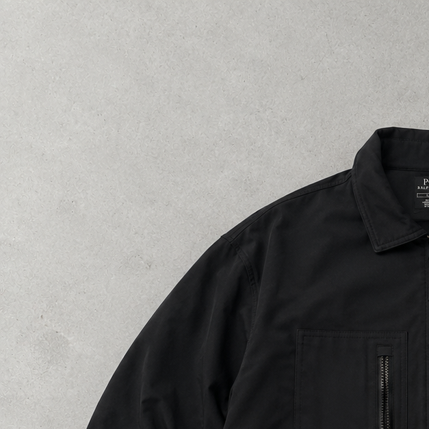 Ralph Lauren Jacket Schwarz Rare (M)