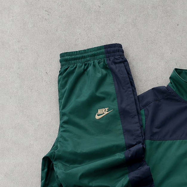 Nike Tracksuit Dark Green Rare (S)