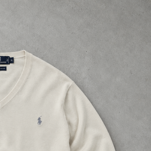 Ralph Lauren Sweater Creme Limited (XL)