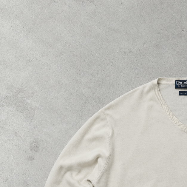 Ralph Lauren Sweater Creme Limited (XL)