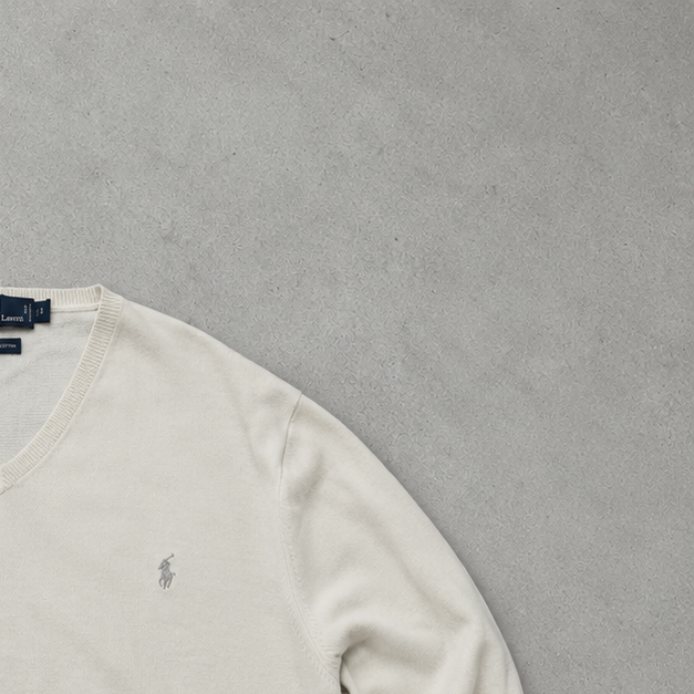 Ralph Lauren Sweater Creme Limited (XL)