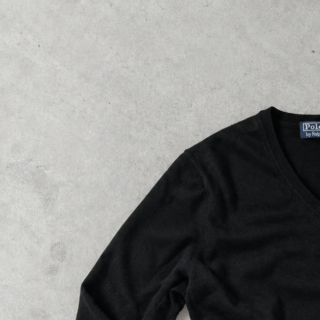 Polo Ralph Lauren Sweater Schwarz Rare (L)