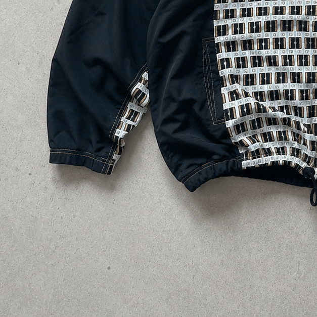 Reebok Jacket Black / Gold Rare (M)