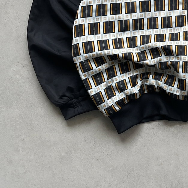 Reebok Jacket Black / Gold Rare (M)