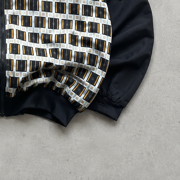 Reebok Jacket Black / Gold Rare (M)