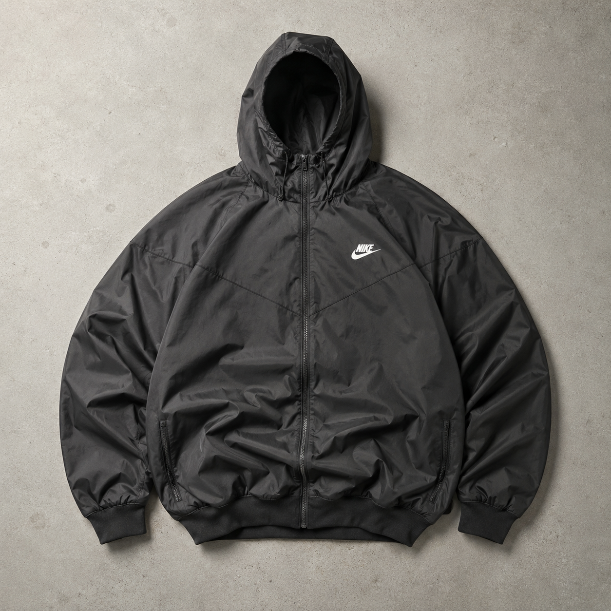 Nike Windbreaker Black Limited (Size L)