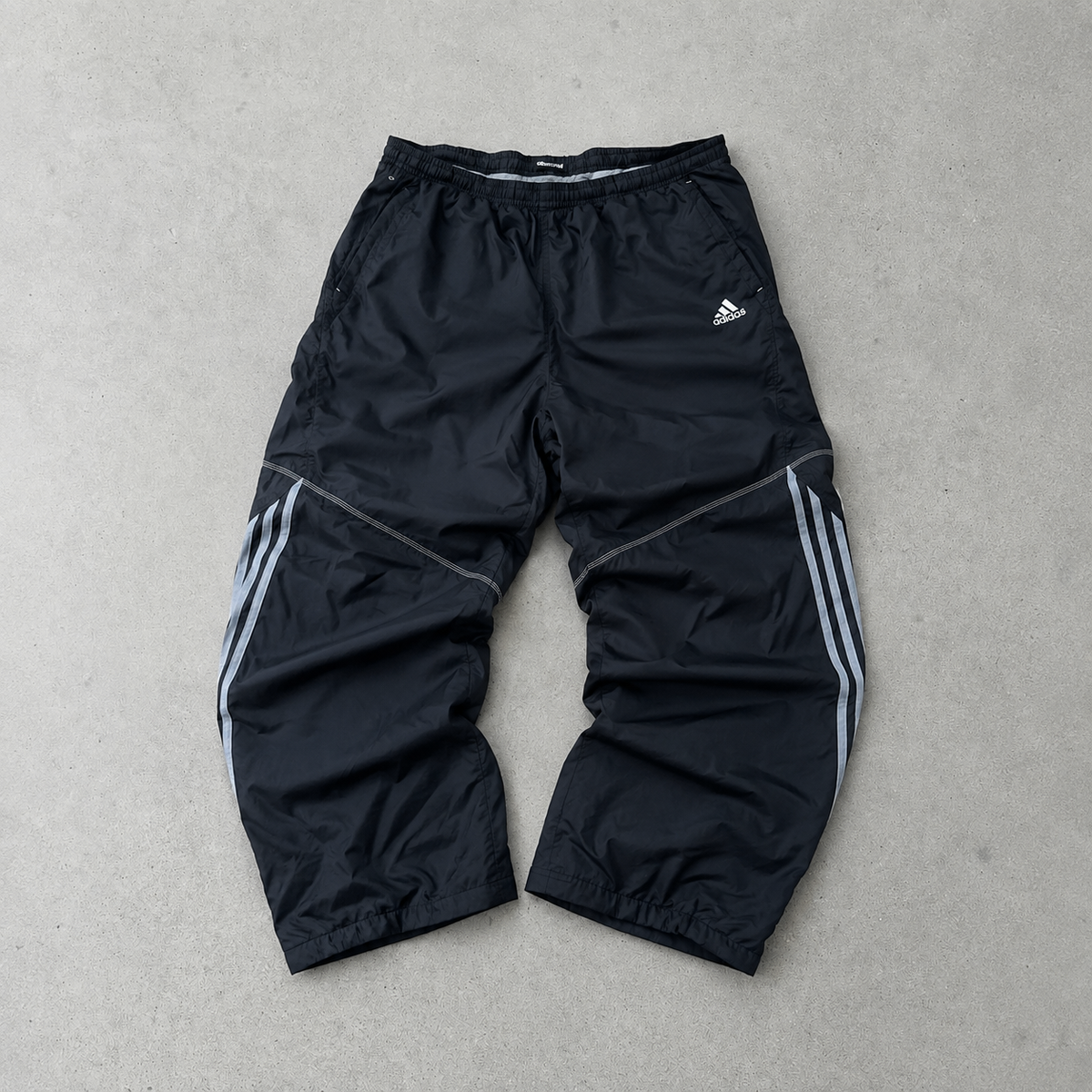 Y2K Adidas Track Pants Schwarz Limited (Size L)