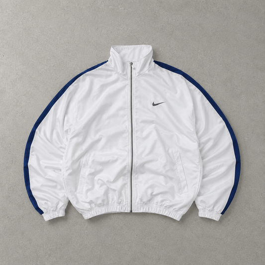 90er Nike Bomberjacke Weiß Limited (Größe S)