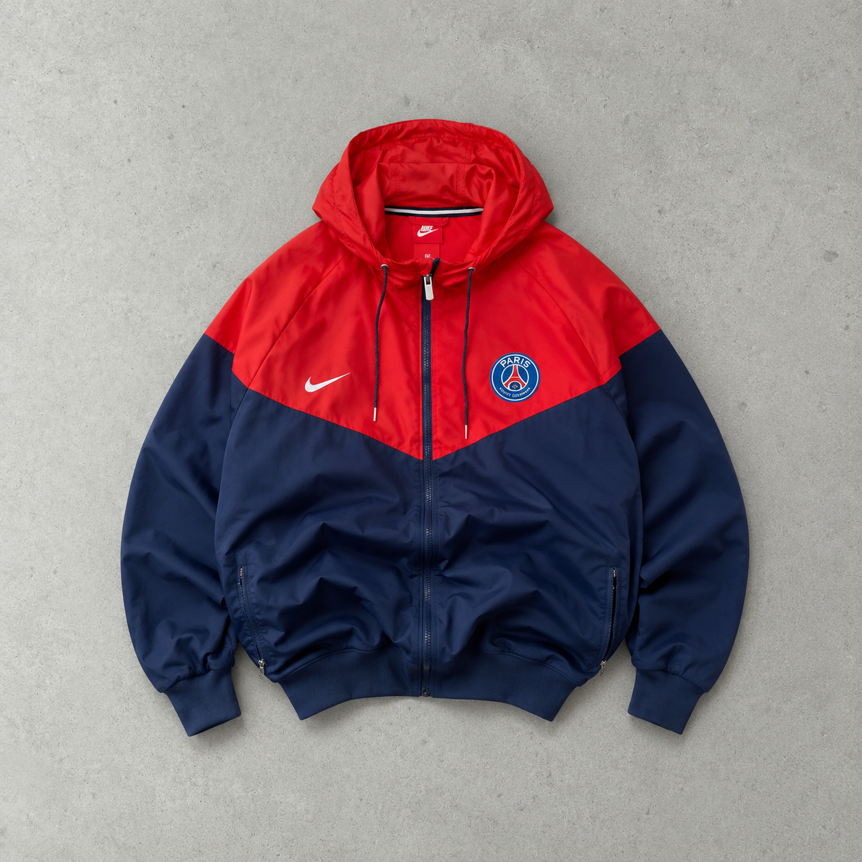 Nike Windbreaker Red Navy Limited (XXL) Stitched Logo