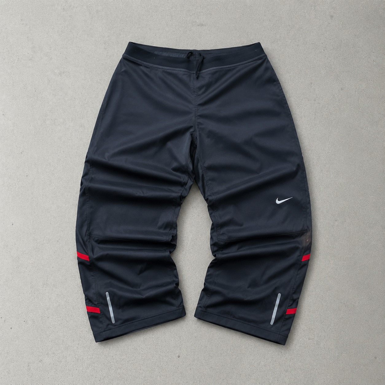 Nike Pants Schwarz, Rot Rare (L)