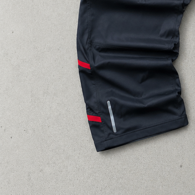 Nike Pants Schwarz, Rot Rare (L)
