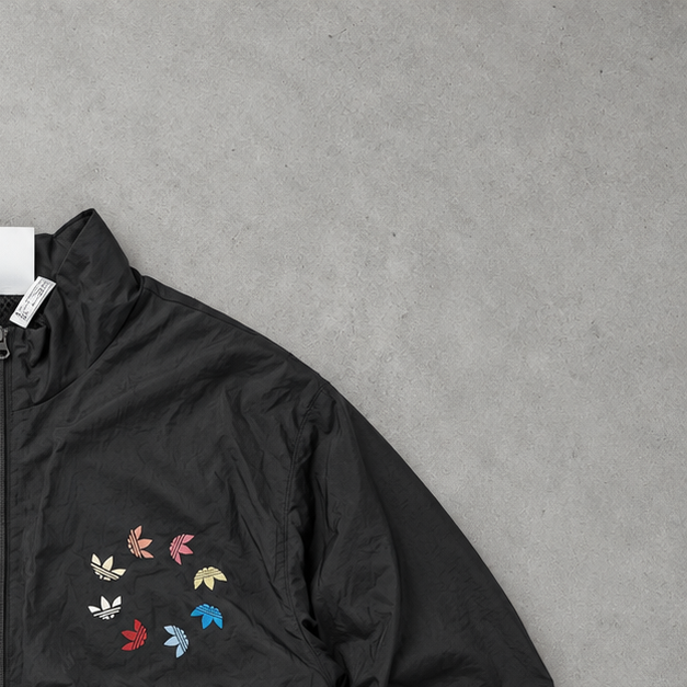 adidas Windbreaker Schwarz Rare (M)