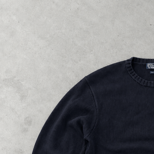 Ralph Lauren Sweater Marineblau Rare (XXL)