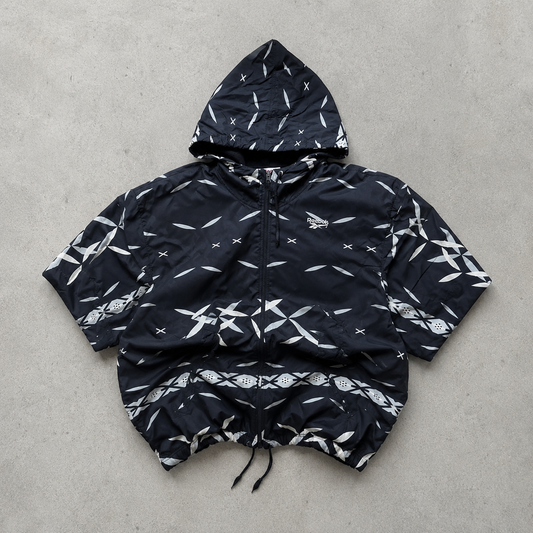 2000 Reebok Hoodie Navy / White Limited Stitched Logo (L)