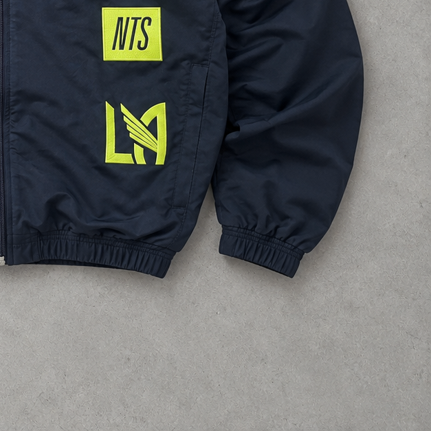 Veste de survêtement Adidas Los Angeles FC 2025 Jaune / Gris Édition Limitée (M)