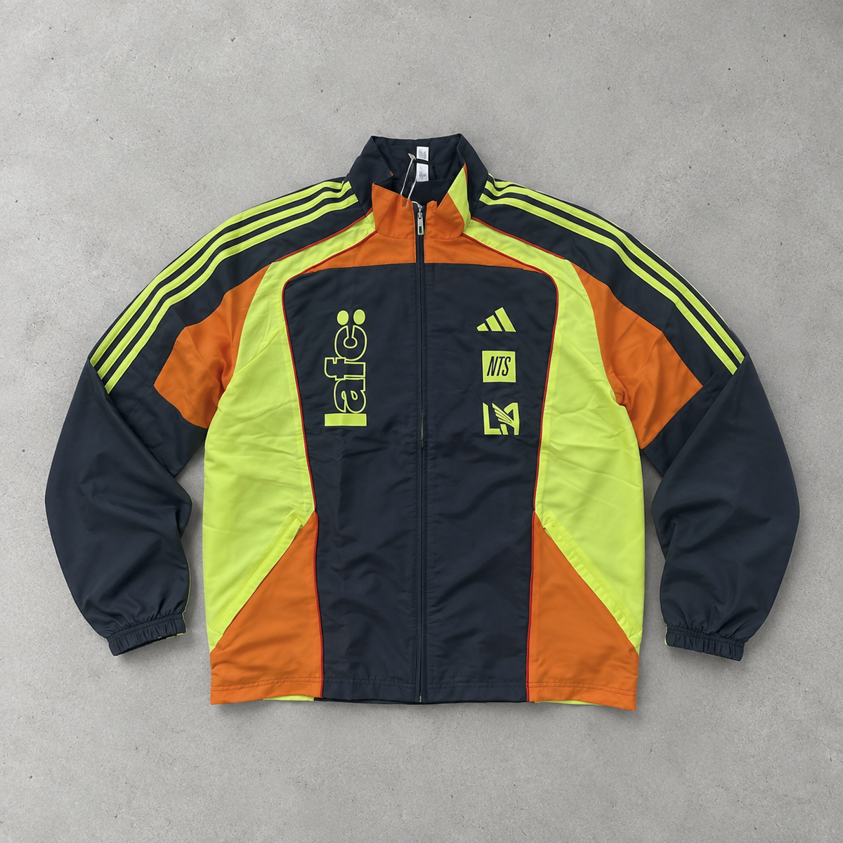 Veste de survêtement Adidas Los Angeles FC 2025 Jaune / Gris Édition Limitée (M)