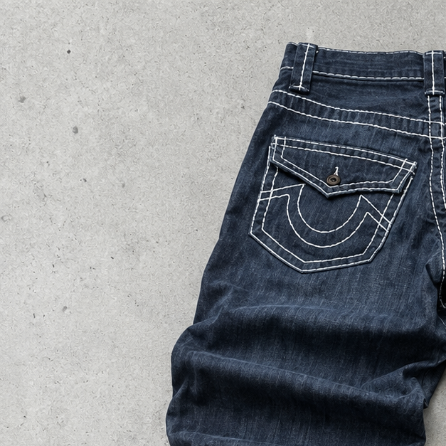 True Religion Jeans Navy Rare (W24 | DE 40)