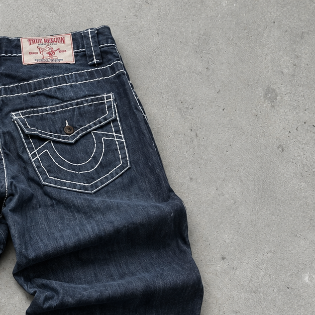True Religion Jeans Navy Rare (W24 | DE 40)
