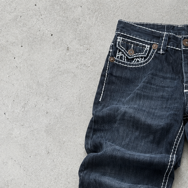 True Religion Jeans Navy Rare (W24 | DE 40)