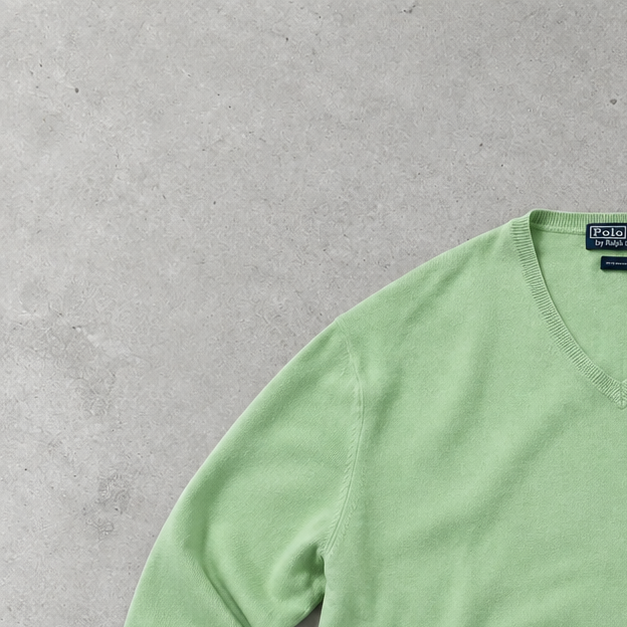 Ralph Lauren Sweater Mintgrün, Grün Rare (L)