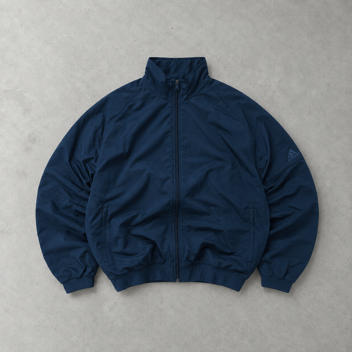 Veste de survêtement Adidas bleu marine rare (L)